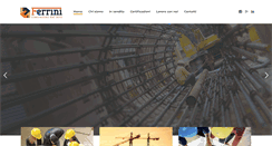 Desktop Screenshot of costruzioniferrini.com